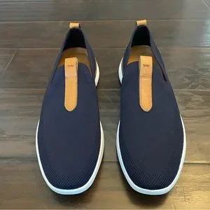 Wolf & Shepherd SwiftKnit Navy Blue Loafer Casual Slip On Shoes Men\'s 14 - EUC Wolf Shepherd SwiftKnit Shoes Mens 6 Blue Loafers Slip On  main image 3